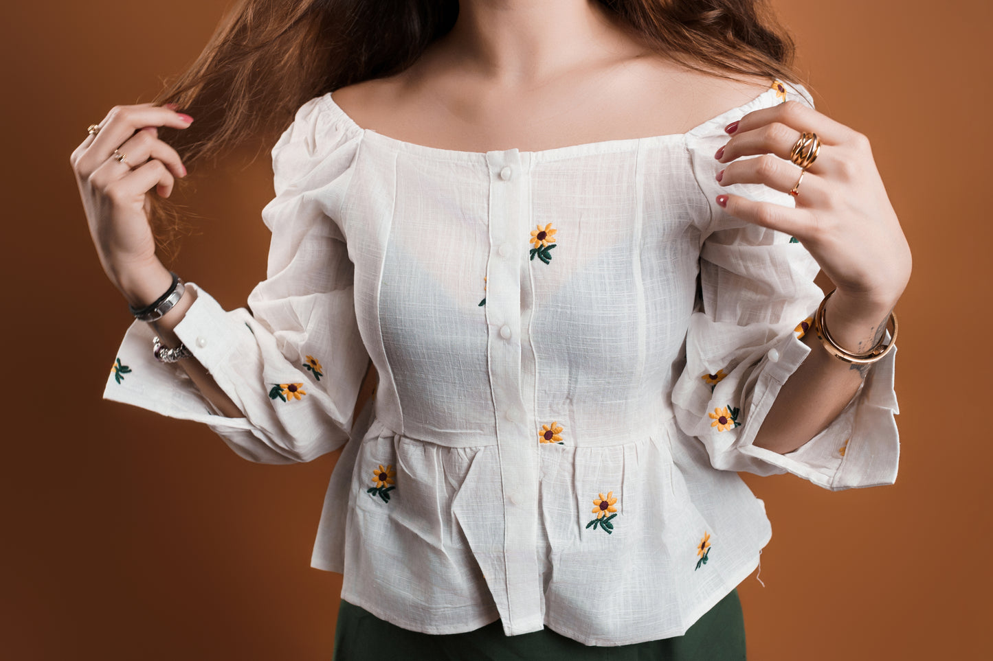 Blusa Girasoles