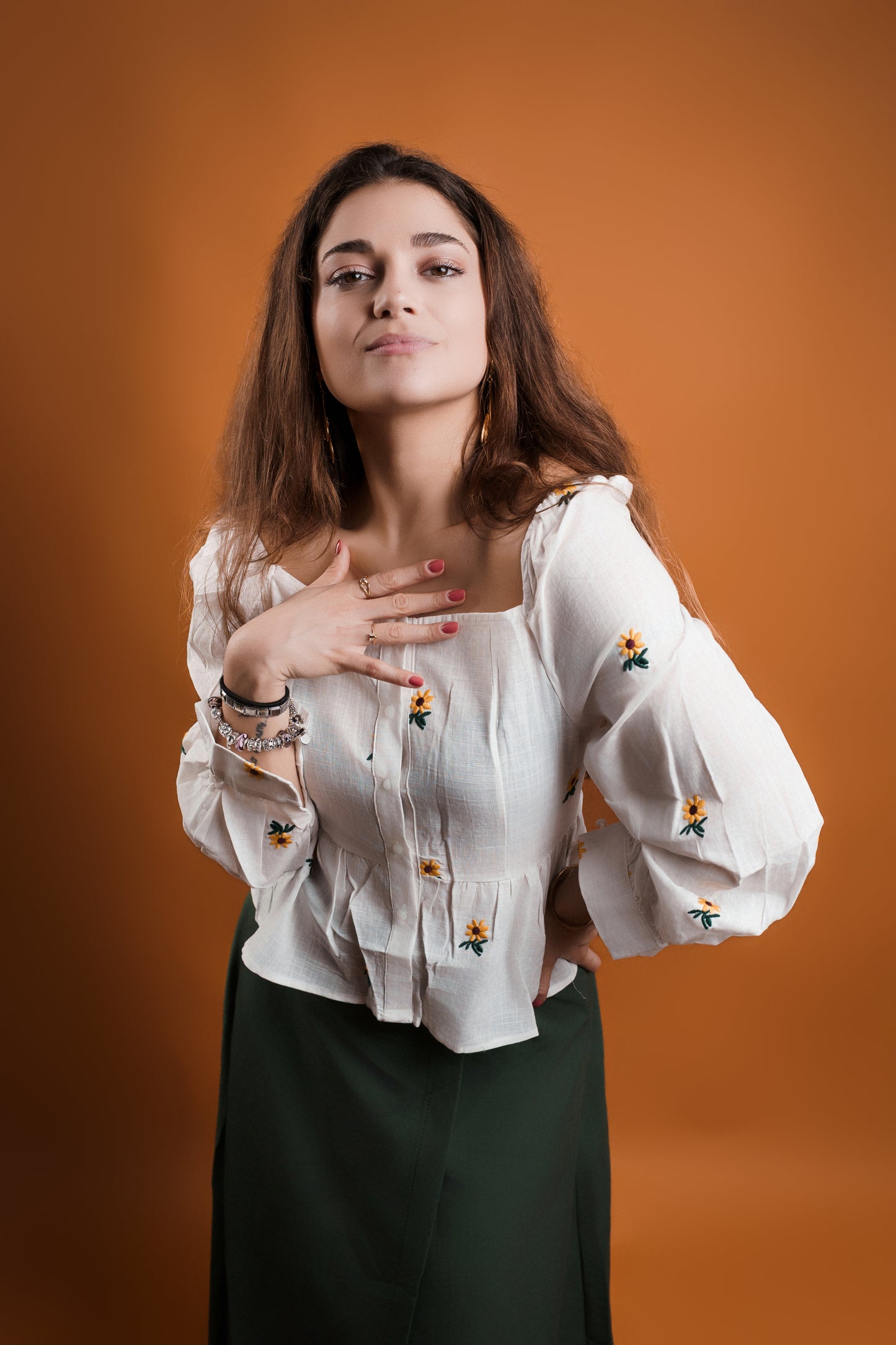 Blusa Girasoles